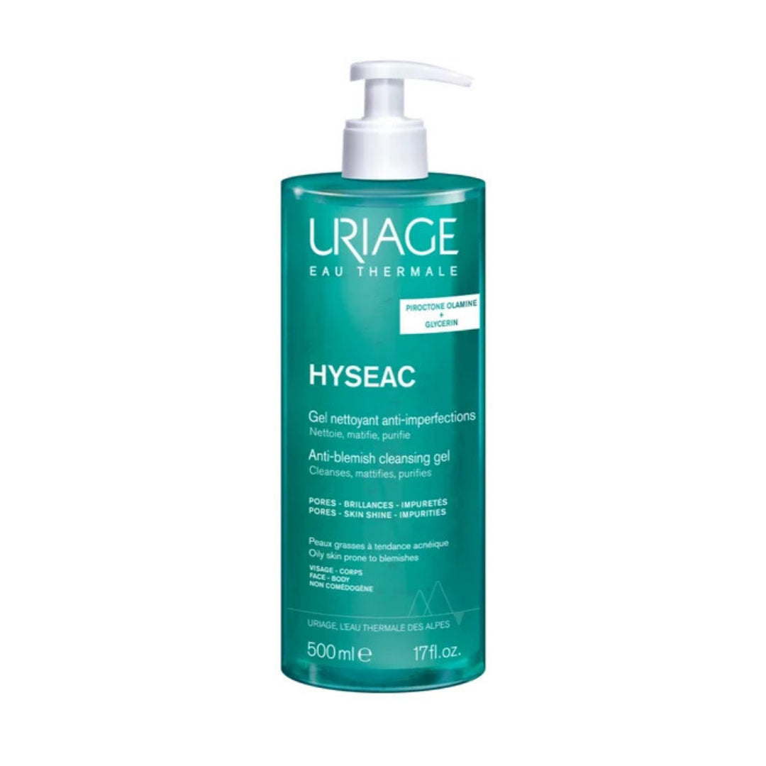 Uriage Hyseac Gel Limpeza Suave 500 mL