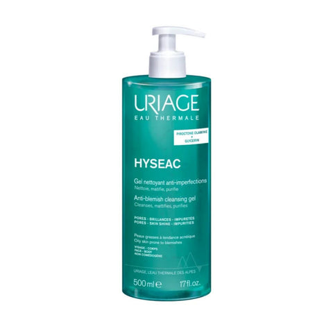Uriage Hyseac Gel Limpeza Suave 500 mL