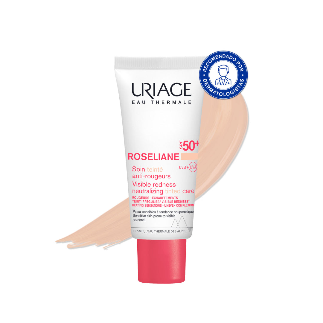Uriage Roseliane CC Creme com protetor solar SPF 50+ 40 ml