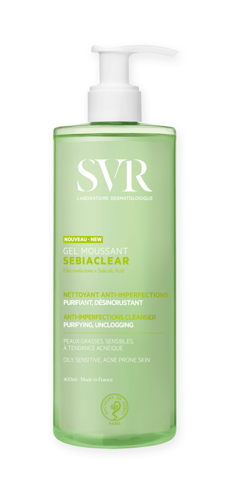SVR Sebiaclear Gel Limp 400 mL